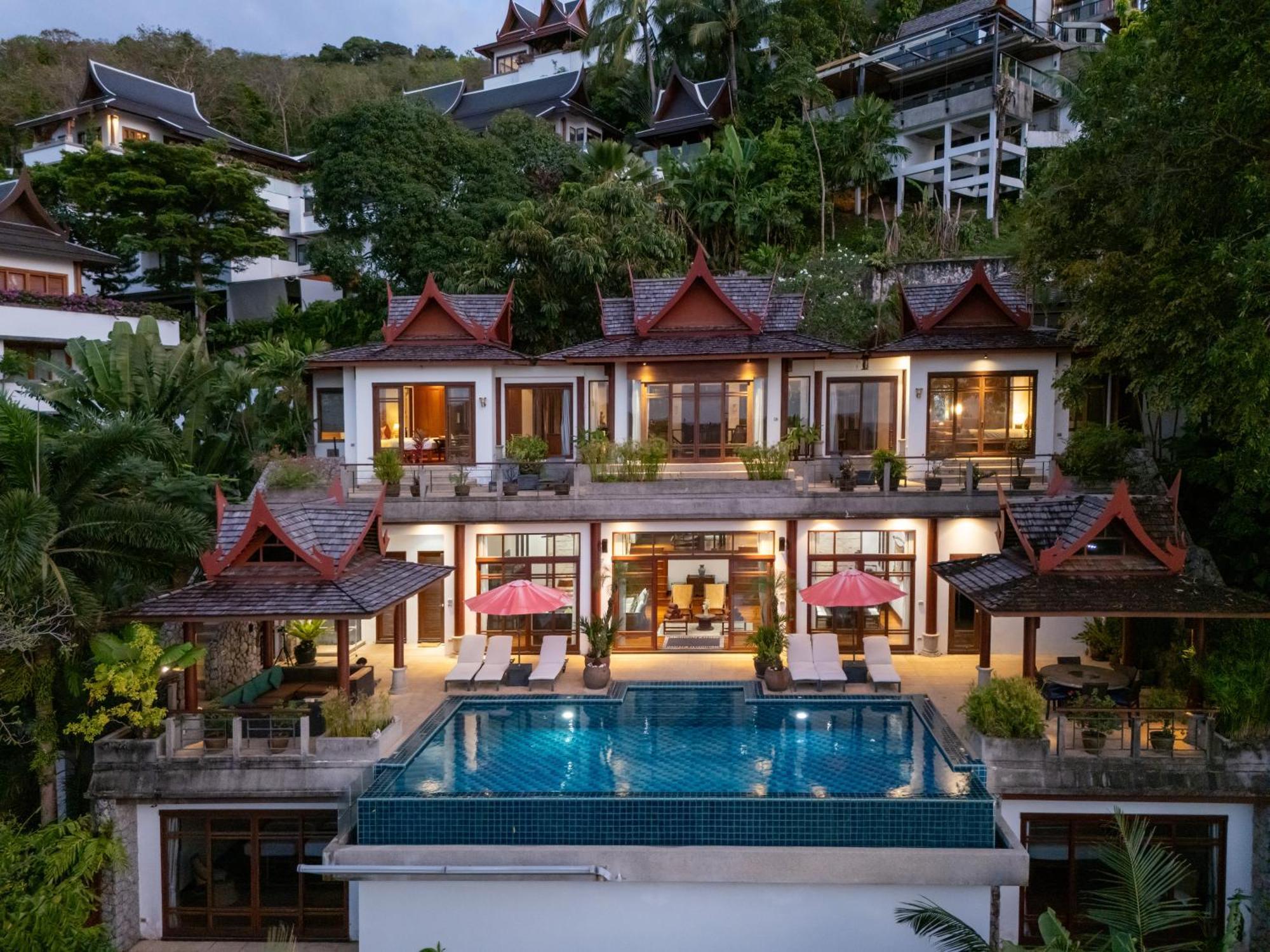 Surin Luxurious 6Br Private Swimming Pool Stunning Sunset Villa Phuket Exterior photo