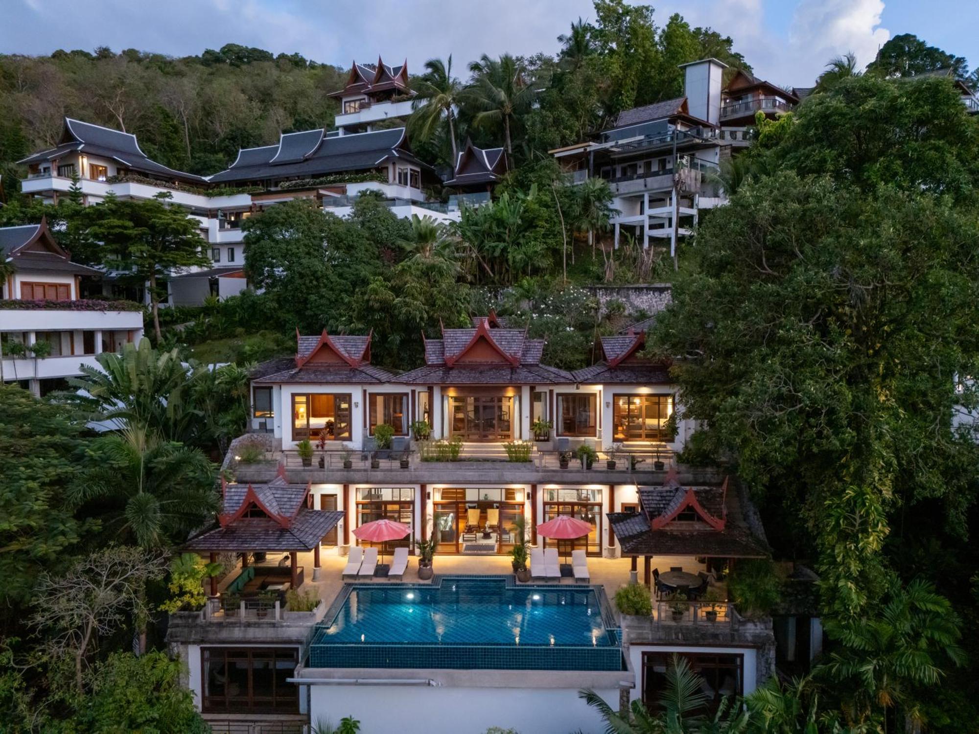 Surin Luxurious 6Br Private Swimming Pool Stunning Sunset Villa Phuket Exterior photo