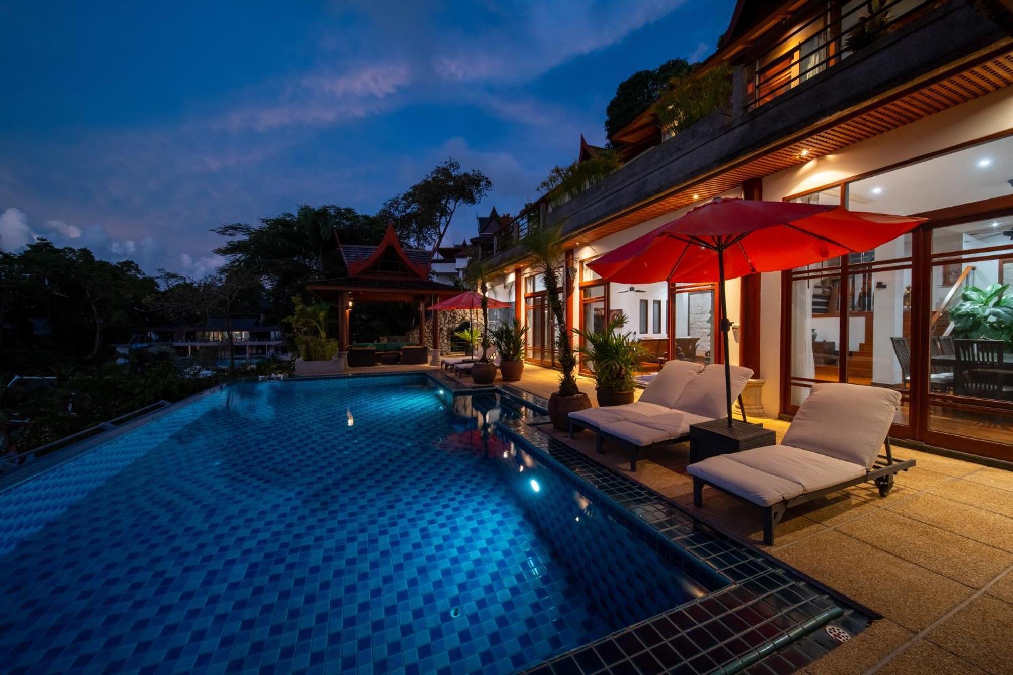 Surin Luxurious 6Br Private Swimming Pool Stunning Sunset Villa Phuket Exterior photo