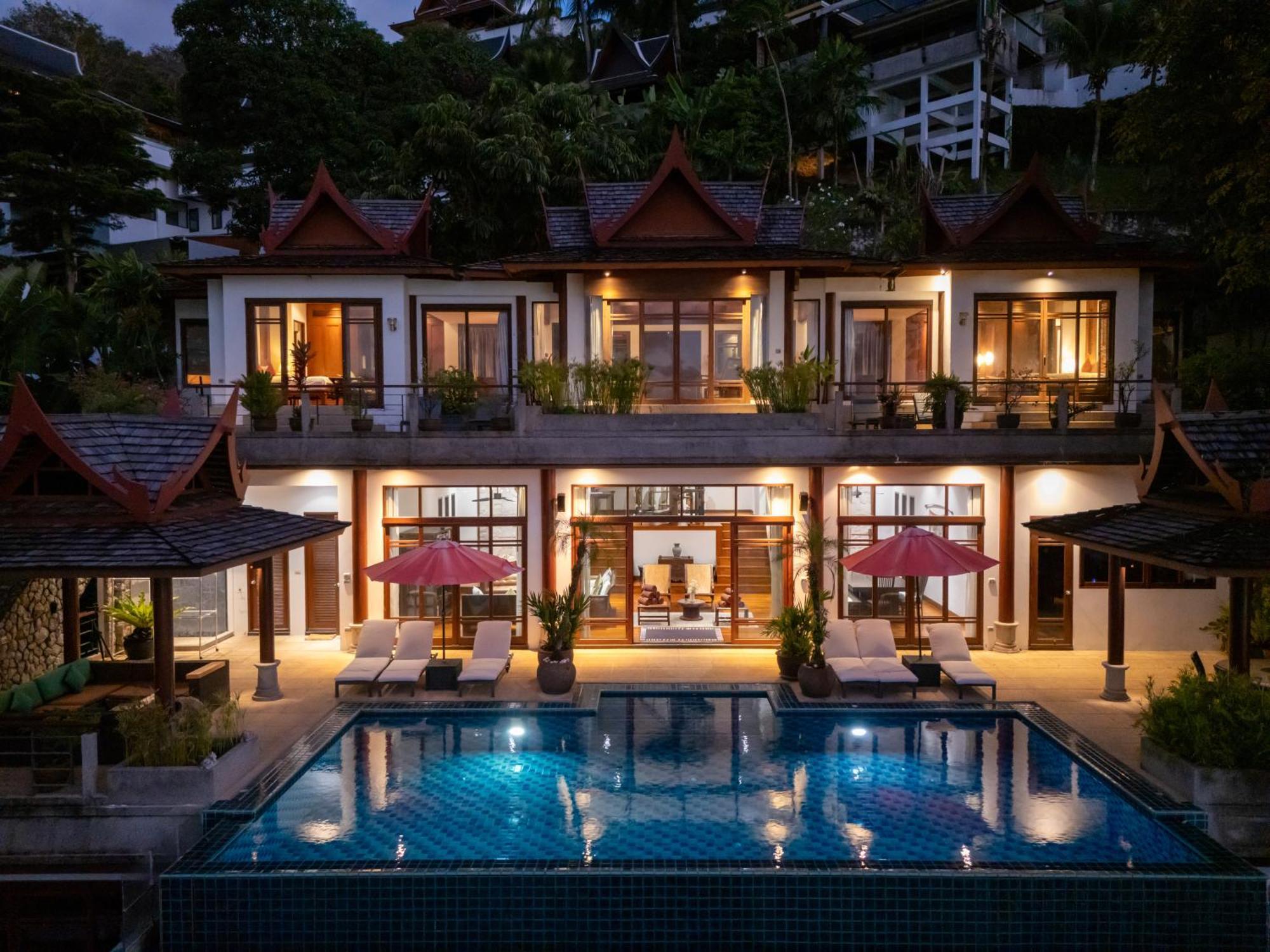 Surin Luxurious 6Br Private Swimming Pool Stunning Sunset Villa Phuket Exterior photo