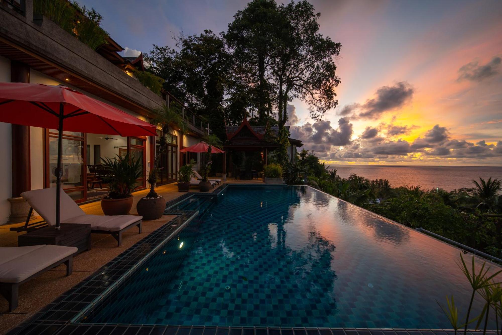 Surin Luxurious 6Br Private Swimming Pool Stunning Sunset Villa Phuket Exterior photo