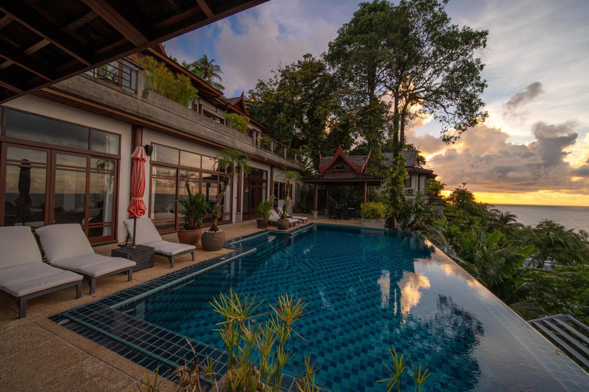 Surin Luxurious 6Br Private Swimming Pool Stunning Sunset Villa Phuket Exterior photo