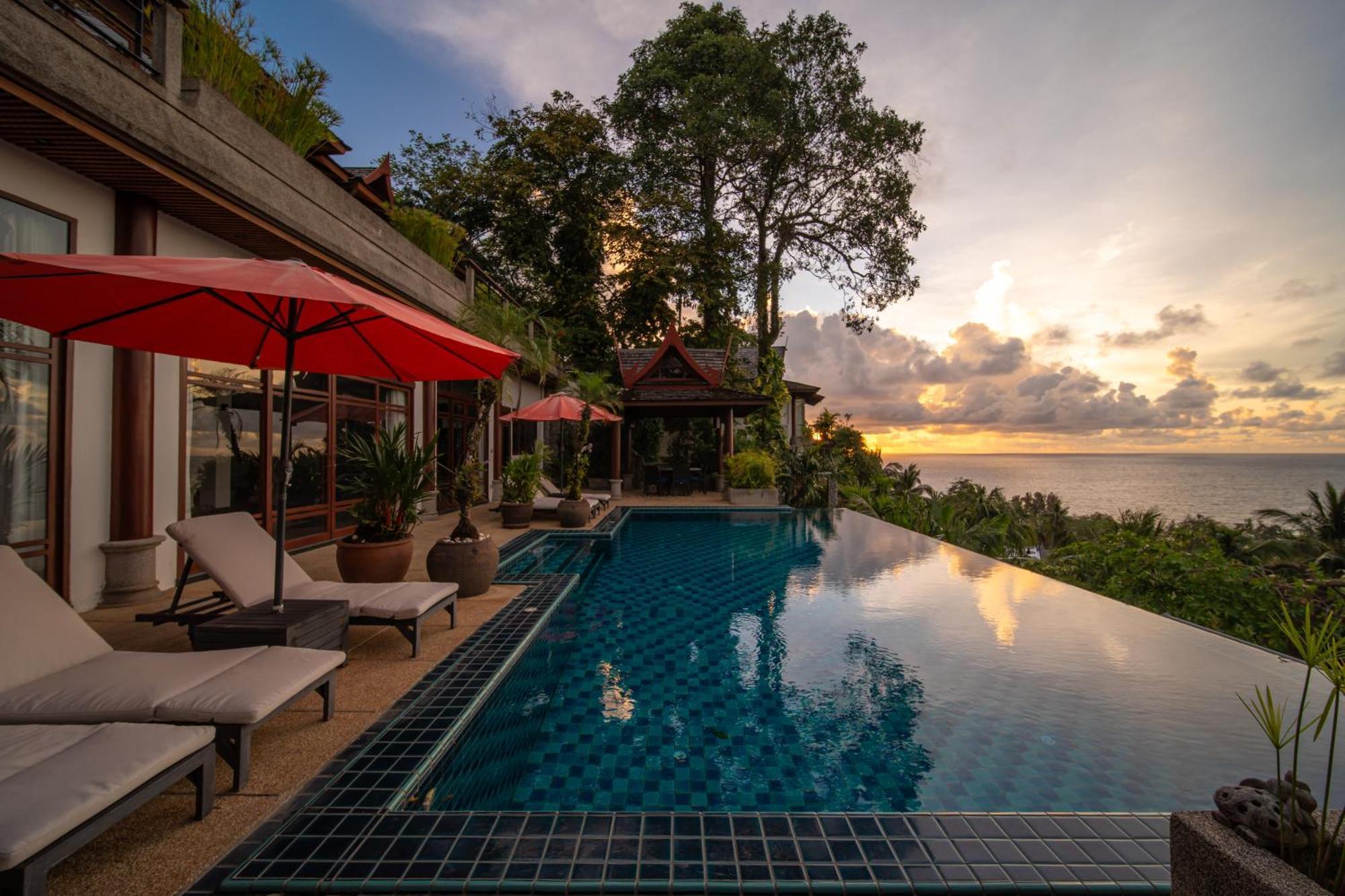 Surin Luxurious 6Br Private Swimming Pool Stunning Sunset Villa Phuket Exterior photo