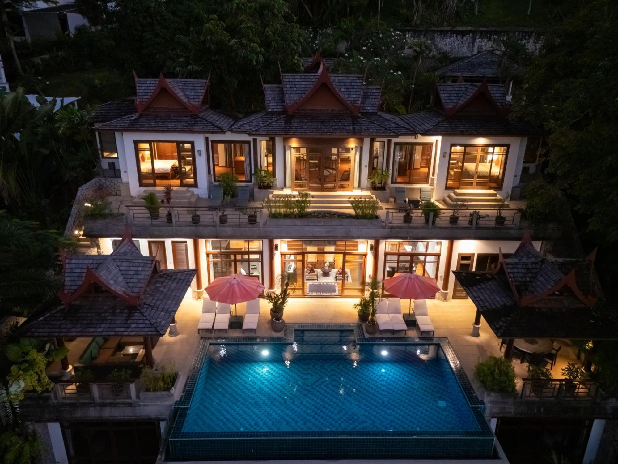 Surin Luxurious 6Br Private Swimming Pool Stunning Sunset Villa Phuket Exterior photo